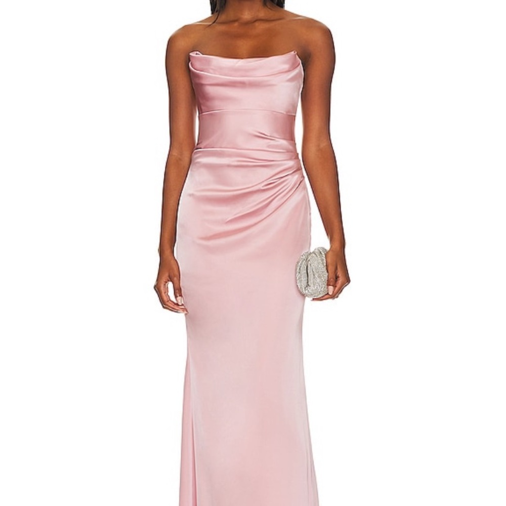 Katie May - Taylor Gown in Rose Quartz